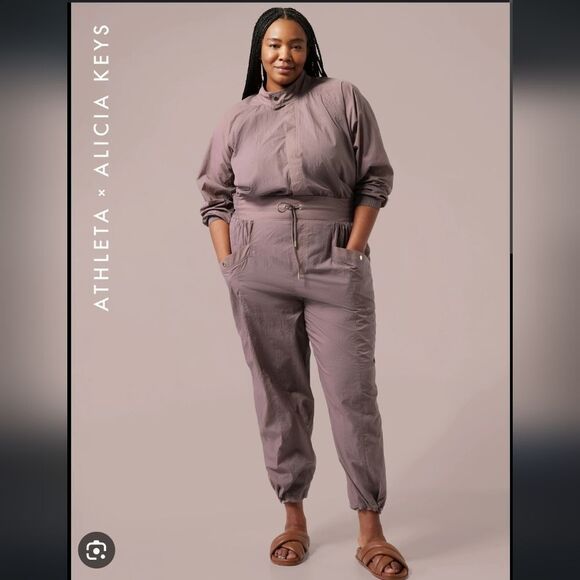 - Alicia Keys Utility jumpsuit for Athleta 20 - Picture 2 of 6